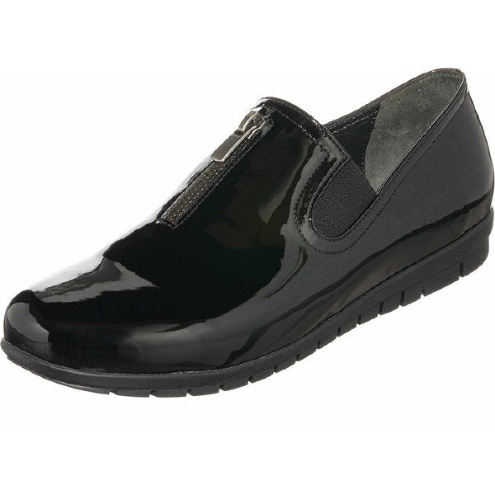 Costo Shoes DRL7042 Siyah Rugan Rahat Geniş Kalıp Yeni Sezon Gündelik Büyük Numara Kadın Ayakkabısı Kadın Günlük Ayakkabıları Fiyatı