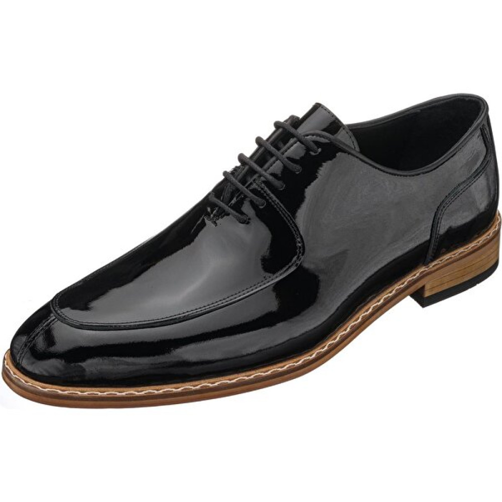 Costo Shoes GS1905 Siyah Rugan Deri Vip Serisi Klasik Erkek Kundura Rahat Şık Kalıp Erkek Klasik Ayakkabılar Fiyatı