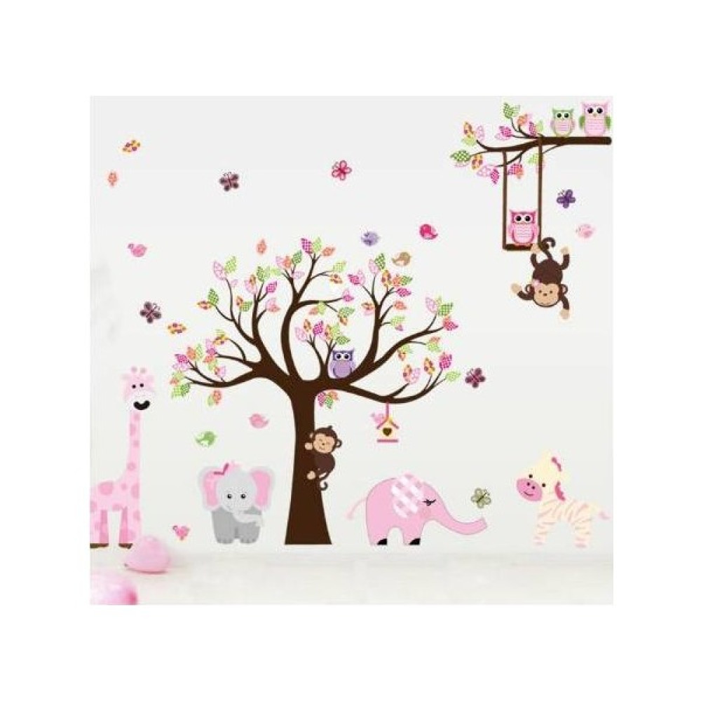 Cosy Home Gift Pambe Asia Hayvanları Büyük Boyut Ev Duvar Dekor Sticker Oto Boyaları Fiyatı