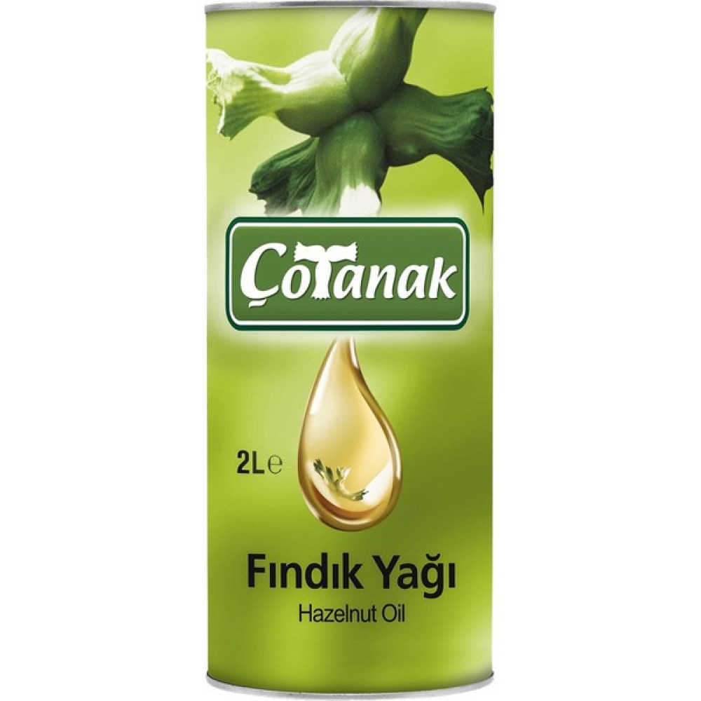 Çotanak Fındık Yağı 2 Lt Teneke Bitkisel Yağlar Fiyatı