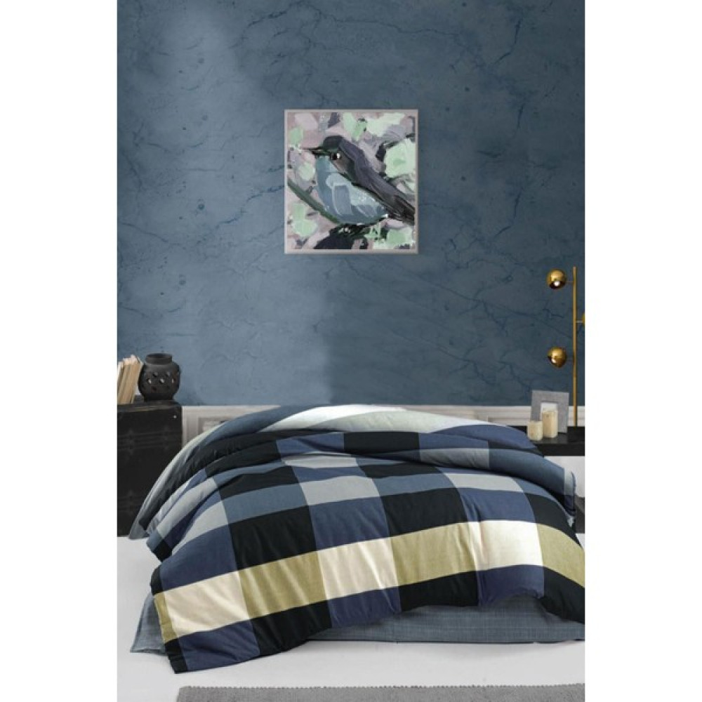 Cotenconcept Tek Kişilik Tek Nevresim ( Yorgan ) Kılıfı 160x220 Cm - 160 x 200 cm - Lacivert Nevresim Takımı Fiyatı