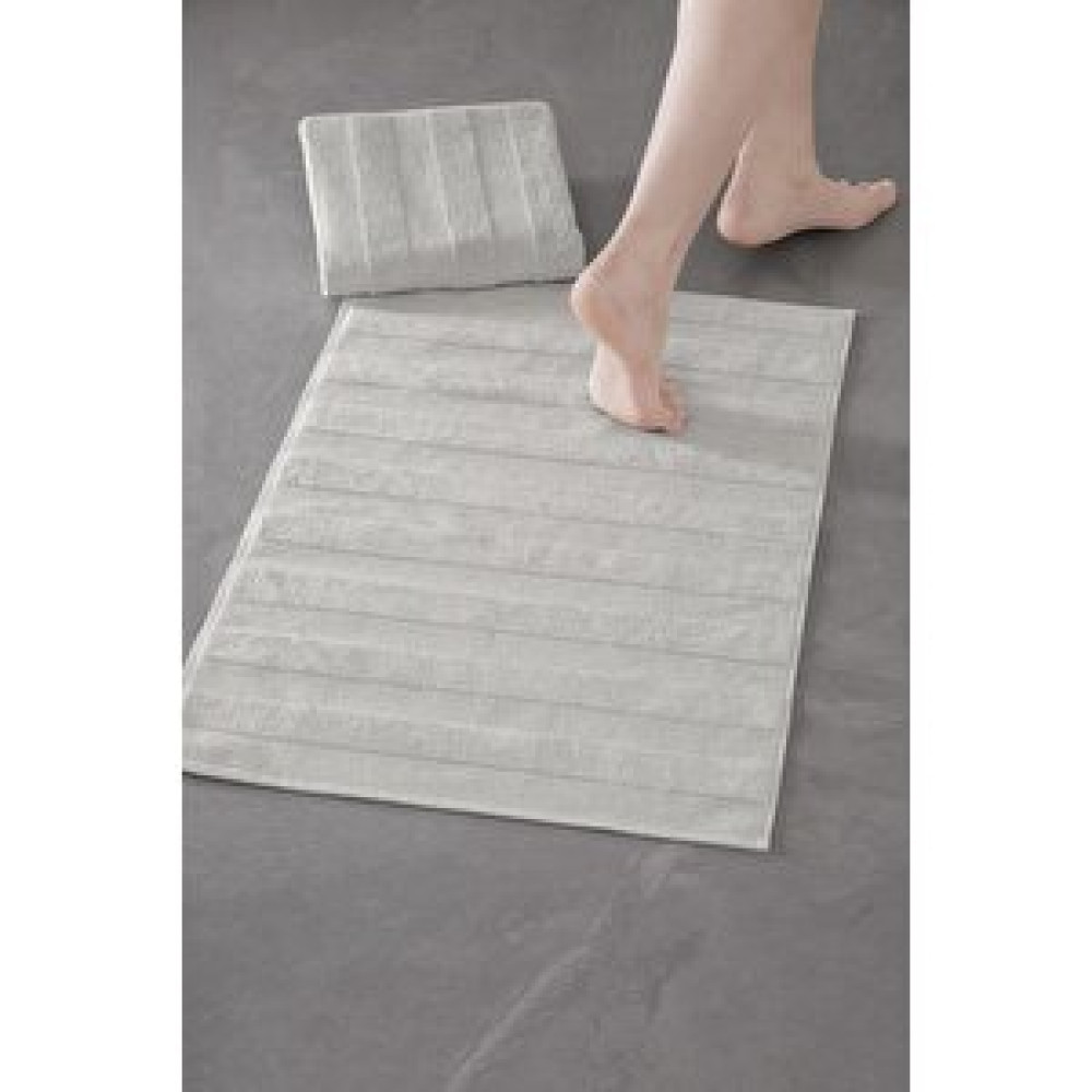 COTTO N MANIA Mons Bathmat 202 - 50x75cm. 2 Adet Premium Ayak Havlusu / Banyo Paspas Seti Banyo Halısı Fiyatı