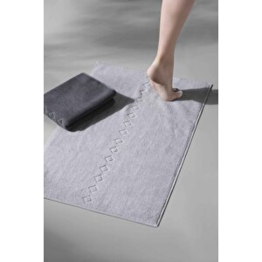 COTTO N MANIA Oscuro X Bathmat Space - Ekstra Yumusak, Modern %100 Pamuk 50x75cm. Ayak Havlusu / Banyo Paspas Seti Banyo Halısı Fiyatı