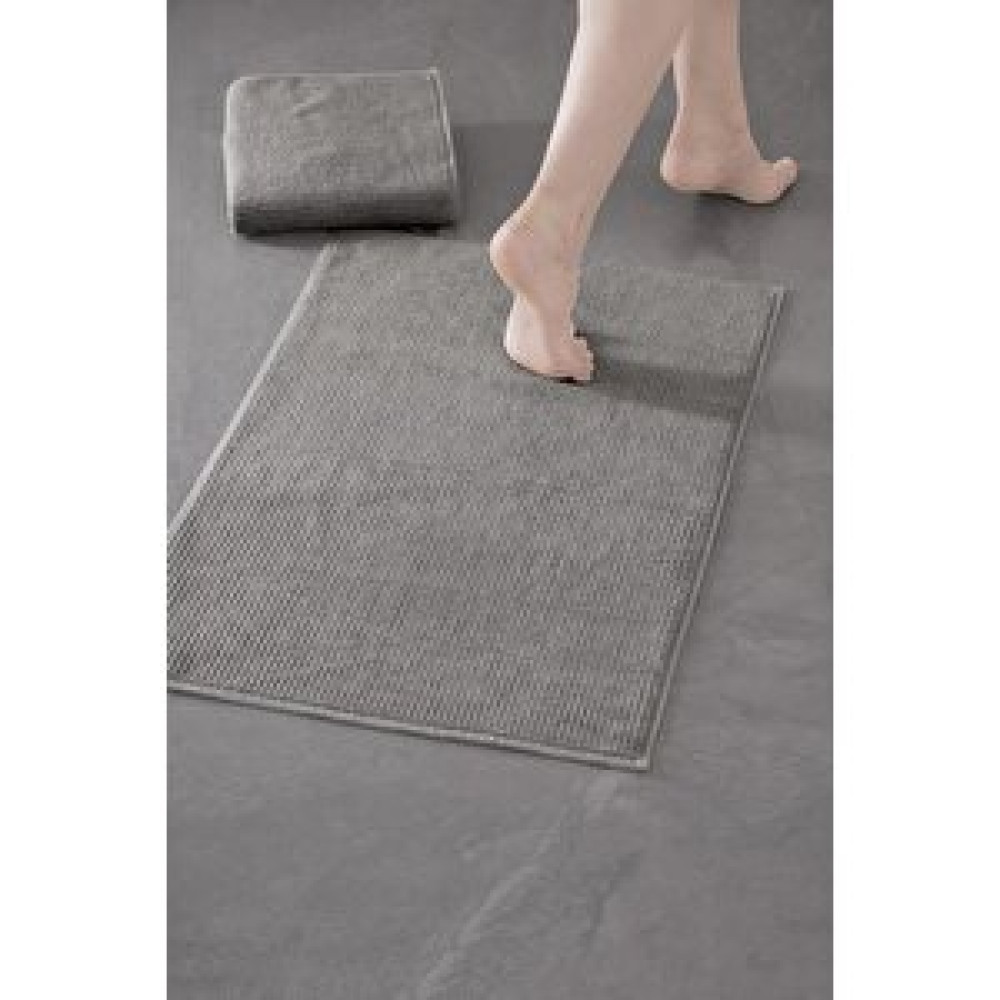 COTTO N MANIA Pana Bathmat 404 - 50x75cm. 2 Adet Premium Ayak Havlusu / Banyo Paspas Seti Banyo Halısı Fiyatı
