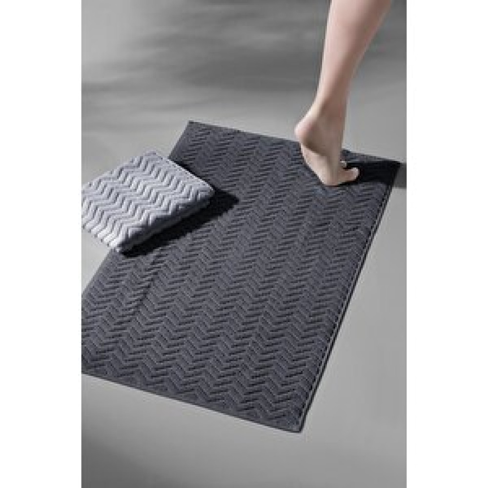 COTTO N MANIA Taffeta X Bathmat Space - Ekstra Yumusak, Modern %100 Pamuk 50x75cm. Ayak Havlusu / Banyo Paspas Seti Banyo Halısı Fiyatı