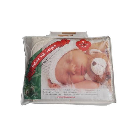 Cotton Box 4060 Krem Bebek Yün Yorgan Bebek Yorganı Fiyatı