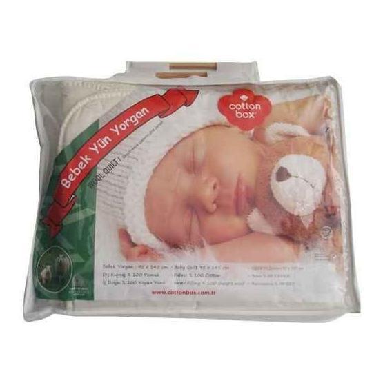 Cotton Box 4060 Krem Bebek Yün Yorgan