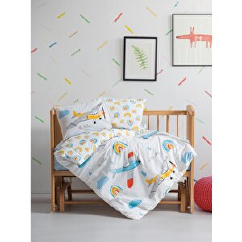Cotton Box Bebek Nevresim Takımı Sky Mavi Bebek Nevresim Takımı Fiyatı