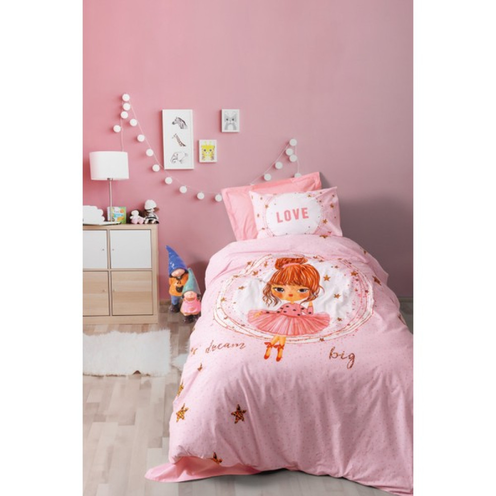 Cotton Box Junior Tek Kişilik Lastikli Çarşaflı Nevresim Takımı Jerry Pembe - 100 x 200 cm Bebek Nevresim Takımı Fiyatı
