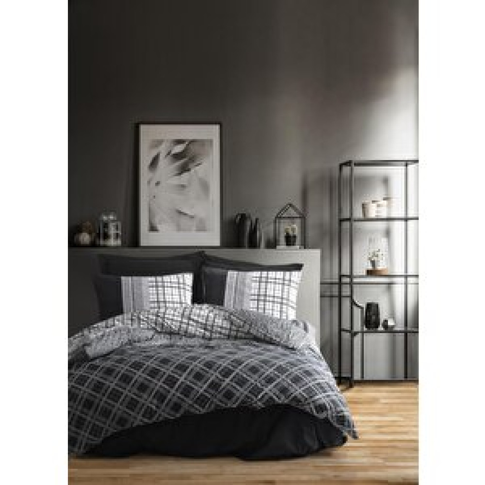 Cotton Box Masculine Tek Kişilik Nevresim Takımı Carlos Siyah Nevresim Takımı Fiyatı