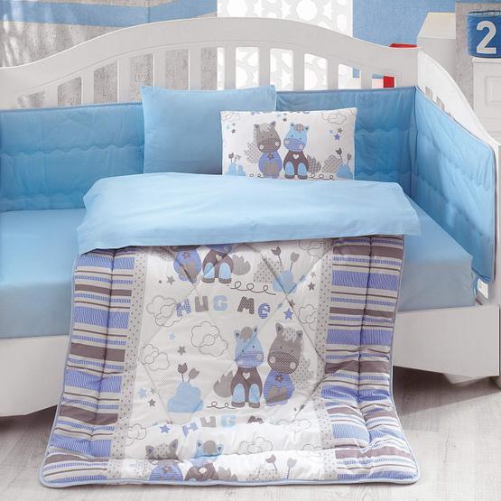 Cotton Box Midilli Mavi Bebek Uyku Seti