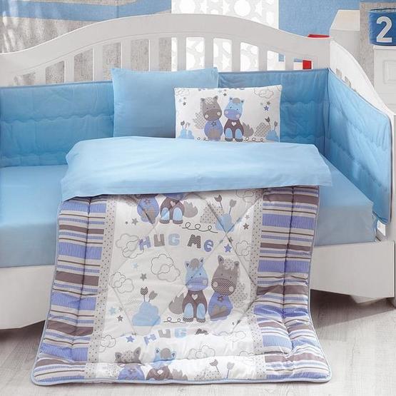 Cotton Box Midilli Mavi Bebek Uyku Seti