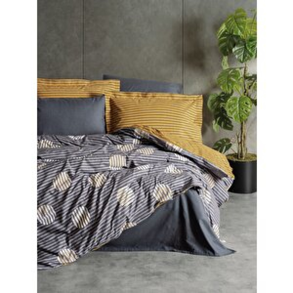 Cotton Box Modern Tek Kişilik Nevresim Takımı Strew Gri Nevresim Takımı Fiyatı