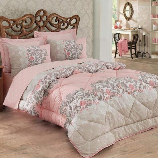 Cotton Box Ranforce Megan Bej Tek Kişilik Uyku Seti