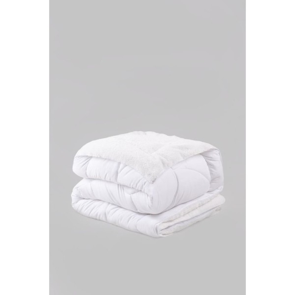 Cotton Box Sherpa Çift Kişilik Yorgan Çift Taraflı - 220 x 240 cm - Krem Yorgan Fiyatı
