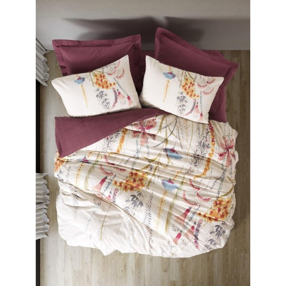 Cotton Box Tek Kişilik Nevresim Takımı Flos Bordo 8680108078631 Oto Boyaları Fiyatı