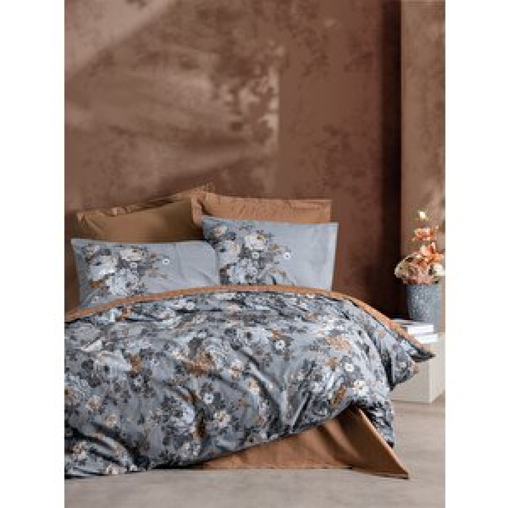 Cotton Box Tek Kişilik Nevresim Takımı Lenora Kahve Nevresim Takımı Fiyatı