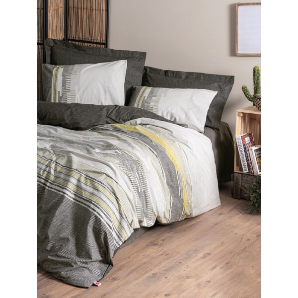 Cotton Box Toprak Çift Kişilik Nevresim Takımı Taron Vizon - 200 x 220 cm Nevresim Takımı Fiyatı