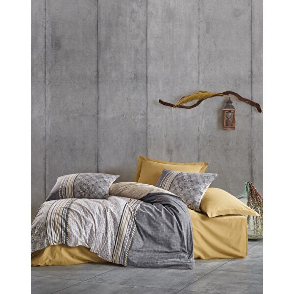 Cotton Box Toprak Ranforce Çift Kişilik Nevresim Takımı - Nedra Bej - 200 x 220 cm Nevresim Takımı Fiyatı