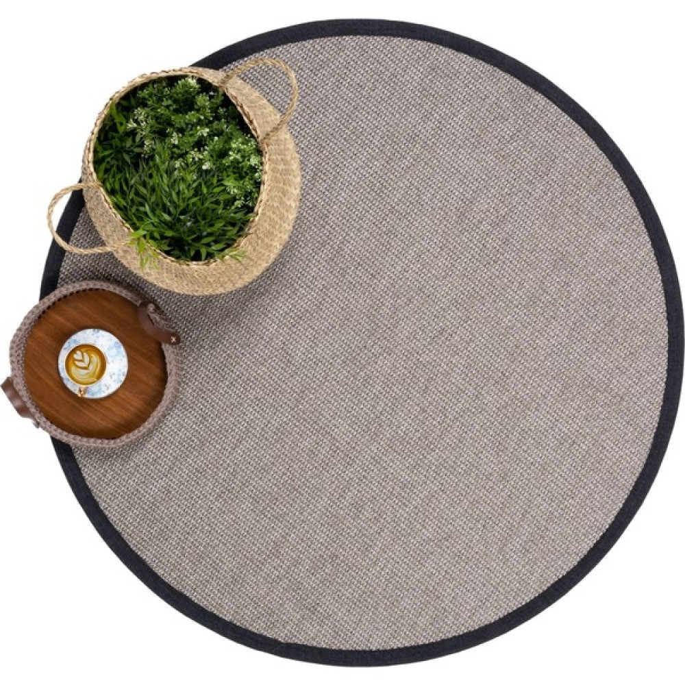 Cotton Halı Jutte Stone Doğal Jüt Sisal Halı - Taş - 120 x 120 cm Salon Halısı Fiyatı