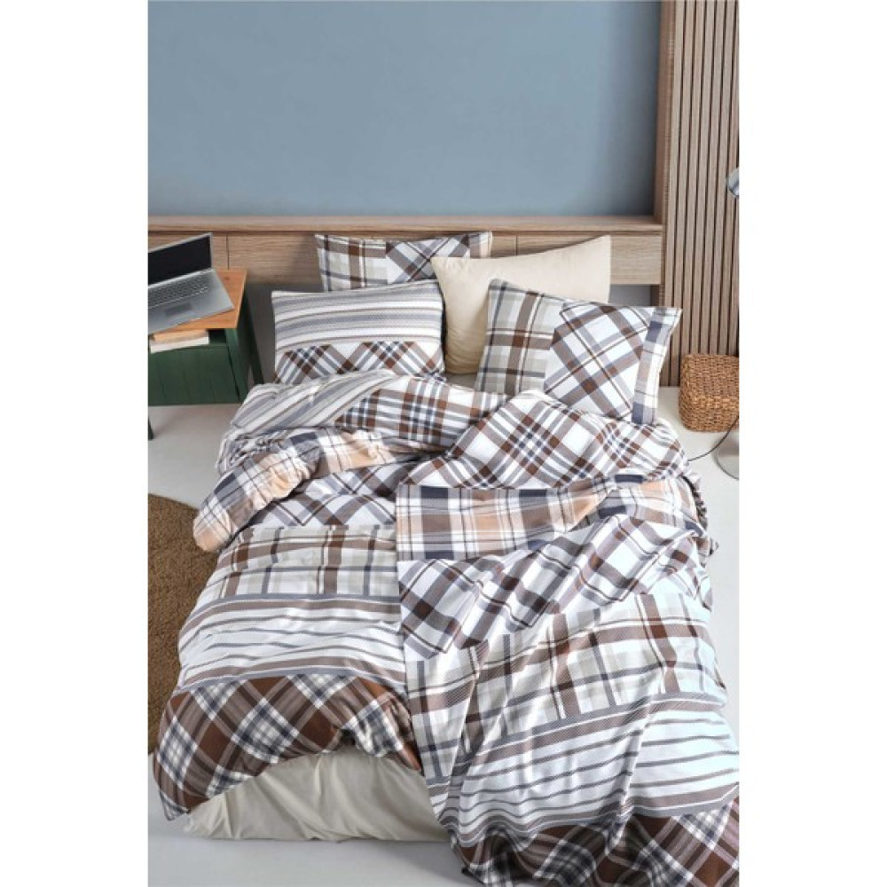 Cotton Life Çift Kişilik Pike Takımı - Nero Kahve Pike & Pike Takımı Fiyatı