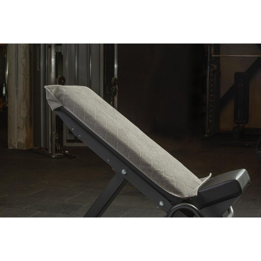 Cotton Therapy 50 x 100 Kapaklı Spor Havlusu Gym Fitness Plates Boks Tenis Havlusu %100 Pamuk - 50 x 100 cm - Açık Gri El / Yüz Havlusu Fiyatı