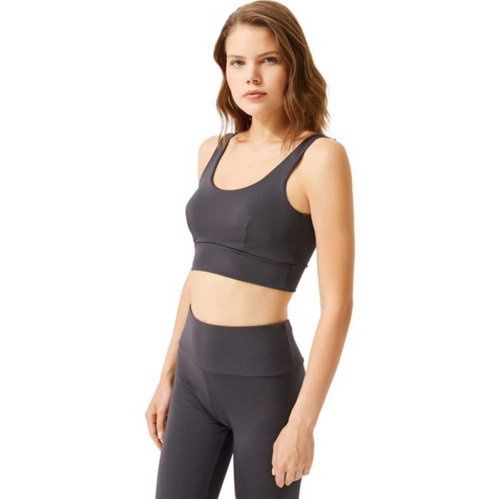 COTTONHILL Füme Hafif Destekli Sırt Detaylı Kaplı Crop Top Büstiyer Kadın İç Giyim / Çamaşır Fiyatı