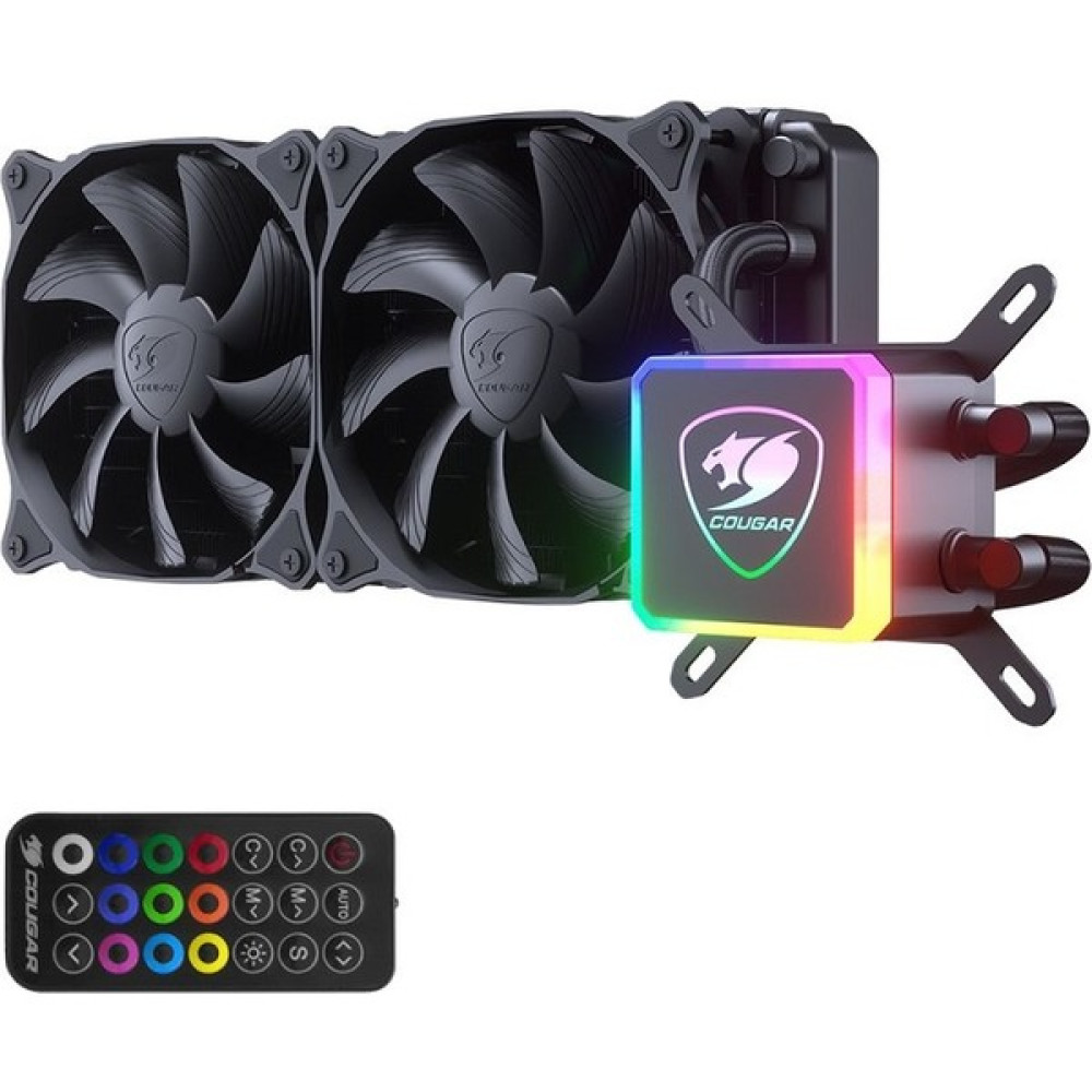 Cougar 240MM Aqua 240 Rgb CGR-AQUA-240 Argb Sıvı Soğutmalı Işlemci Fanı Tr4 Uyumlu - Siyah Soğutucular Fiyatı