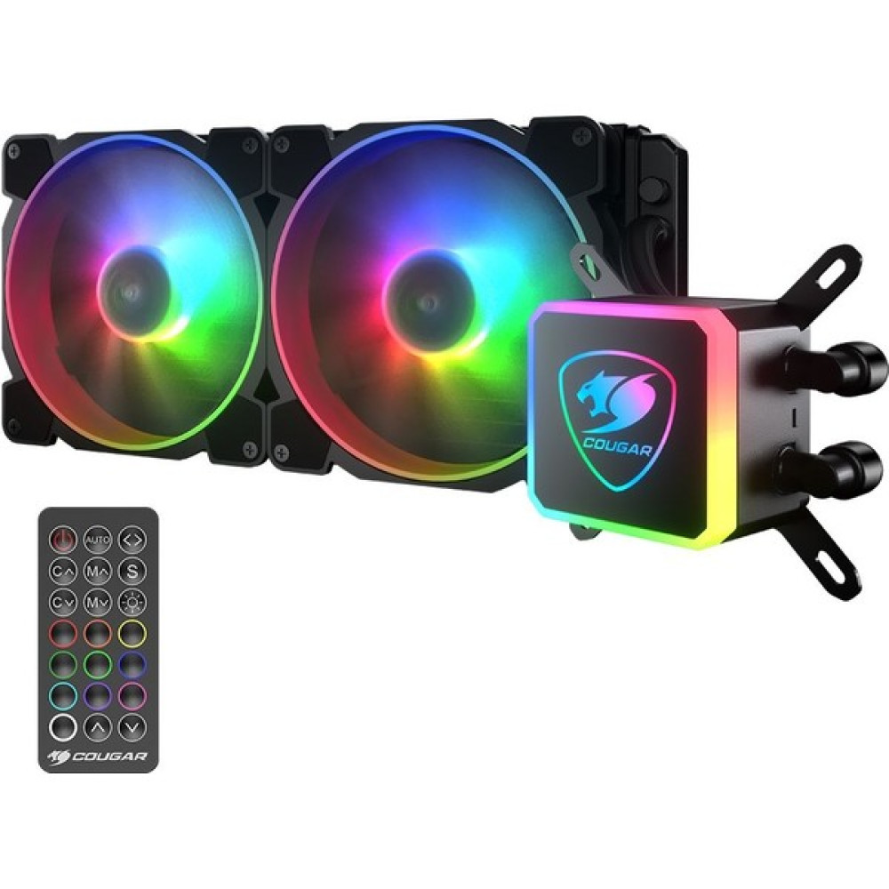 Cougar Aqua 240 RGB Işıklı 240 mm Sıvı Soğutmalı İşlemci Fanı Tr4 Uyumlu (CGR-AQUA-240 ARGB) Soğutucular Fiyatı