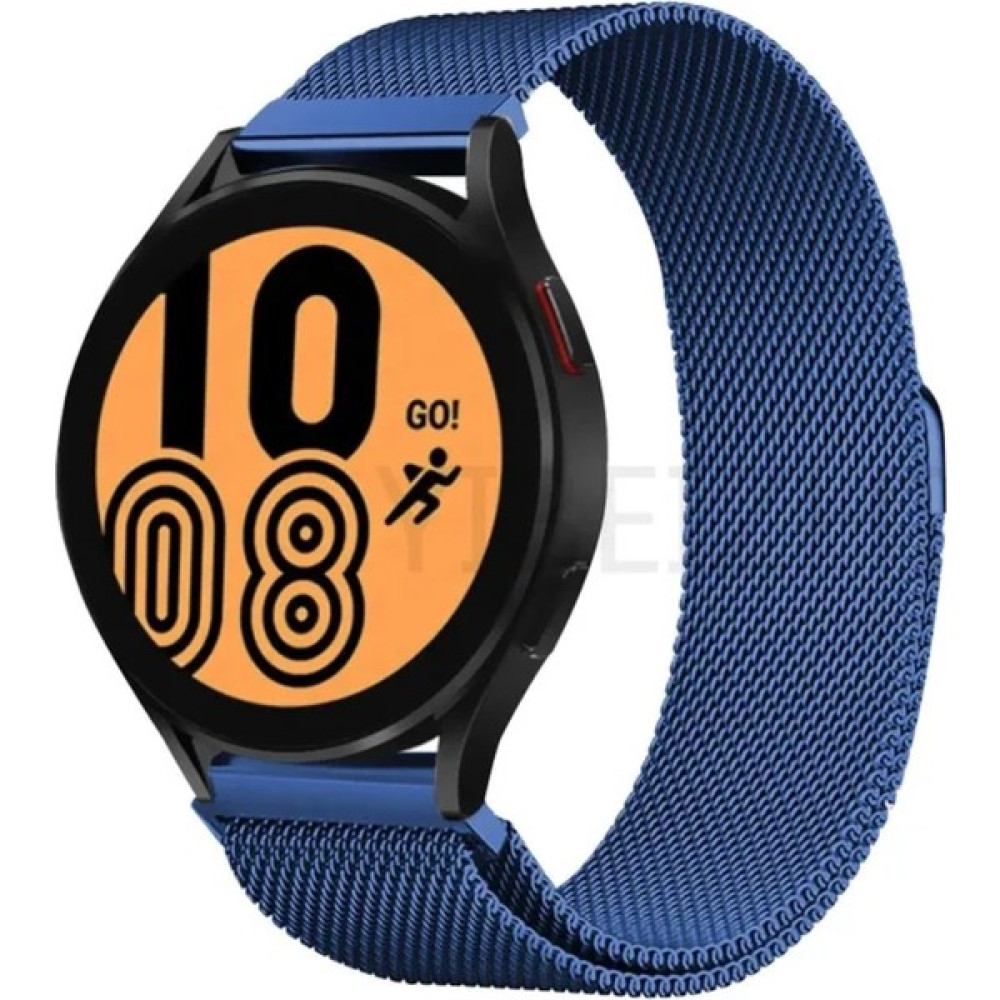 Cover Center Huawei Watch Gt2 42MM /gt3 42MM Uyumlu 20MM Mıknatıslı Metal Hasır Kordon Manyetik Metal Hasır Örgü - Lacivert Giyilebilir Teknoloji Aksesuarları Fiyatı