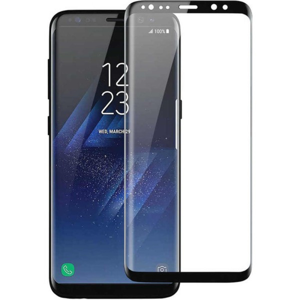 Cover Center Samsung Galaxy S9 Plus Siyah Tam Kaplayan Darbe Dayanıklı Parlak Esnek Kırılmaz Ekran Koruyucu - Şeffaf Cep Telefonu Ekranı Fiyatı