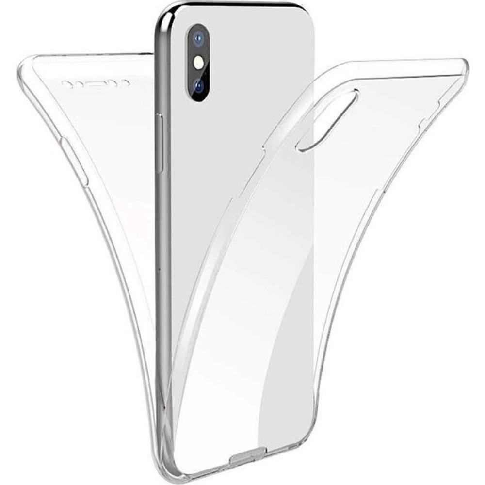 Cover Station Apple iPhone x Kılıf 360 Derece Esnek Ön Arka Full Kapatan Kristal Şeffaf Darbe Emici Kapakşeffaf Cep Telefonu Kılıfı Fiyatı