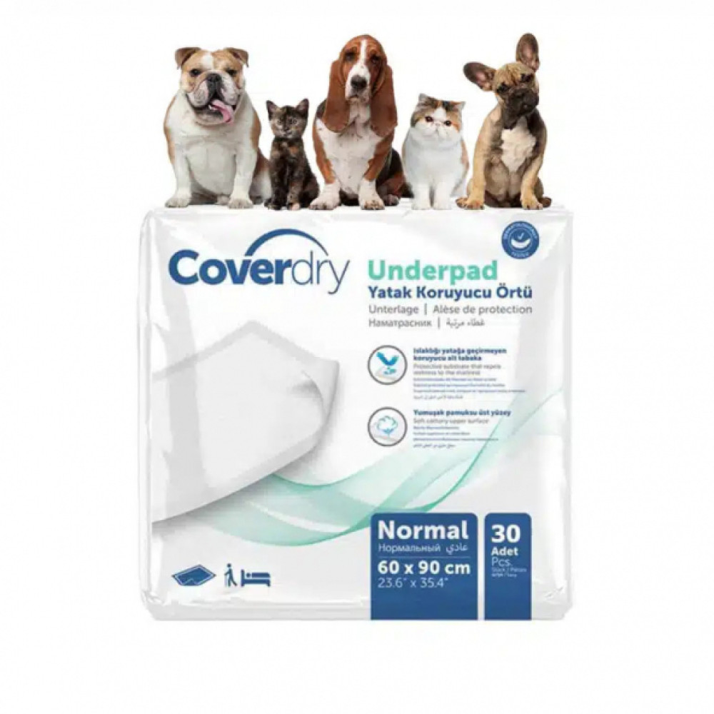 Coverdry Kedi Kopek Cis Pedi 60-90 Cm 30Lu Paket Evcil Hayvan Ürünleri Fiyatı