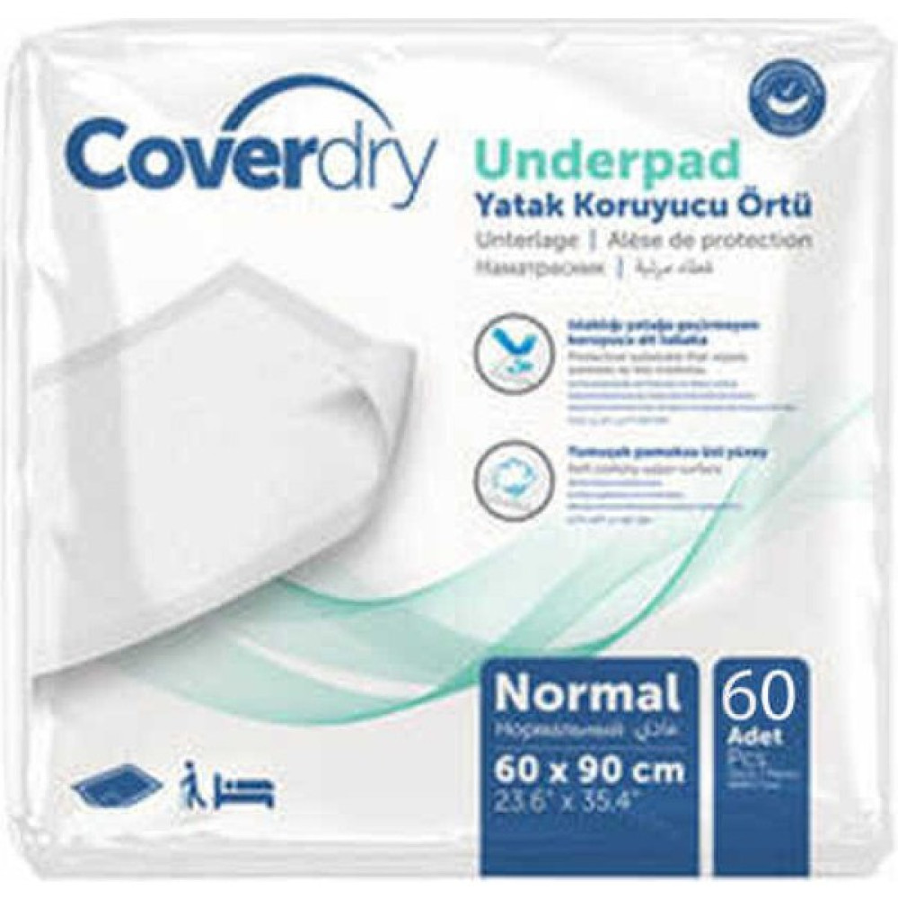 Coverdry Yatak Koruyucu Örtü 60 x 90 60 Adet - 60 x 90 cm Alez / Yatak Koruyucu Fiyatı