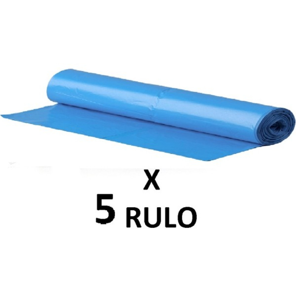 Coverest Standart Battal Boy 72x95 cm Mavi Çöp Poşeti 5 Rulo 10 x 5 - 72 x 95 cm Çöp Poşetleri Fiyatı