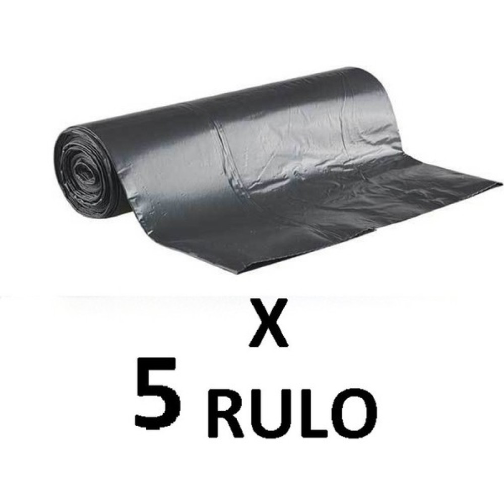 Coverest Standart Endüstriyel 120 lt Konteyner 90x125 cm Siyah Çöp Poşeti 5 Rulo 5 x 5 - 90 x 125 cm Çöp Poşetleri Fiyatı