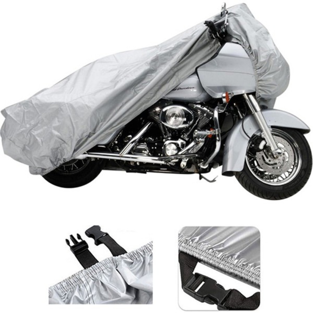 Coverplus Motosiklet Brandası Su Geçirmez 4 Mevsim Kullanım - M - Gri Motorsiklet Brandaları Fiyatı