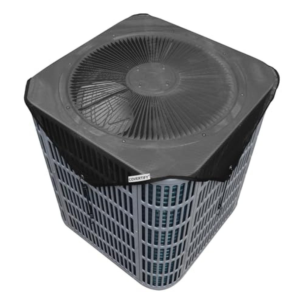 COVERTIFY Central Air Conditioner Covers for Outside 36'' X 36'', Mesh AC Covers for Outside Unit, Breathable AC Conditioning Condenser Compressor Cover - Top Universal Defener for All Season