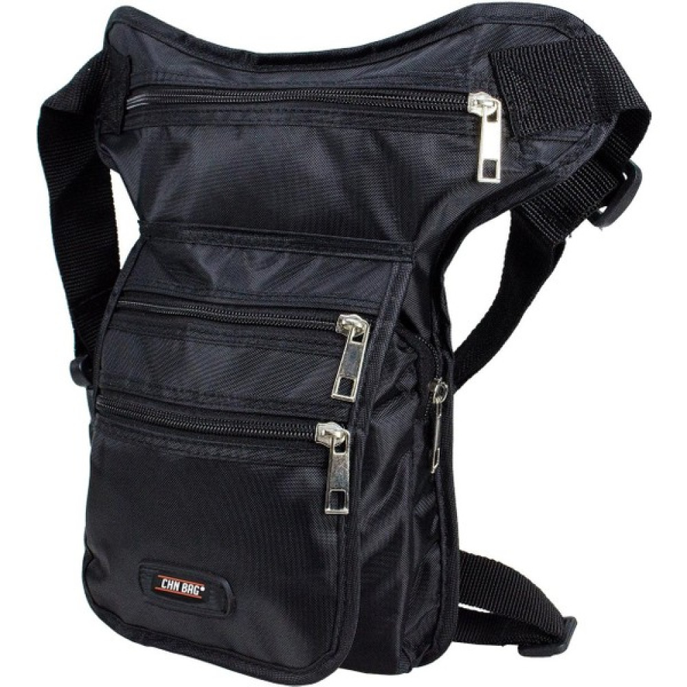 Coverzone Çok Gözlü Seyehat Spor Kullanımına Uygun Bel Bacak Omuz Çok Bölmeli Motosiklet Bisiklet Yürüyüş ve Kamp Kullanımına Uygun Outdoor Çok Amaçlı Unisex Kadın ve Erkek Çanta - Siyah Oto Boyaları Fiyatı