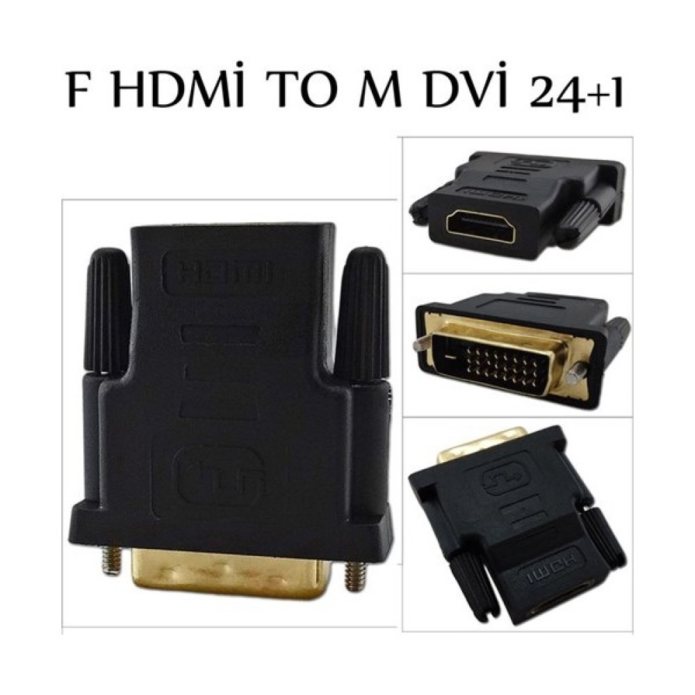 CoverZone F Hdmi To M Dvi 24+1 HDMI Kablo Fiyatı
