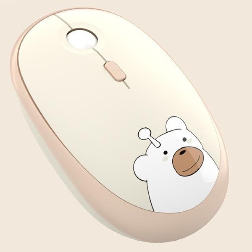 Coverzone Geezer Kablosuz Mouse Wireless Mouse Renkli Ayıcık Tasarım Kablosuz Sessiz Bilgisayar Notebook Laptop Için Fare Pilli Mouse USB Nano Receiver Tak Çalıştır M2 - Kahverengi Oto Boyaları Fiyatı