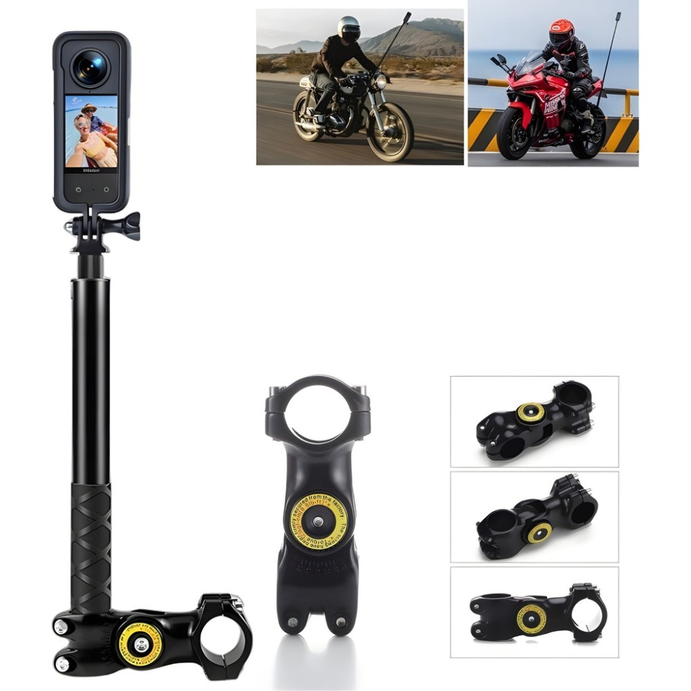 CoverZone Gidon Montaj Görünmez Selfie ÇUBUĞU,INSTA360 X3,x2,x4,one Rs,go 3,one X,alüminyum,1/4” Vidalı GD01 Aksiyon Kamera Aksesuarları Fiyatı