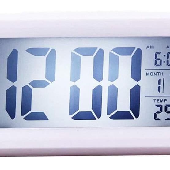CoverZone Led Ekran Beyaz Dijital Alarmlı Masa Saati Masa Saati Fiyatı