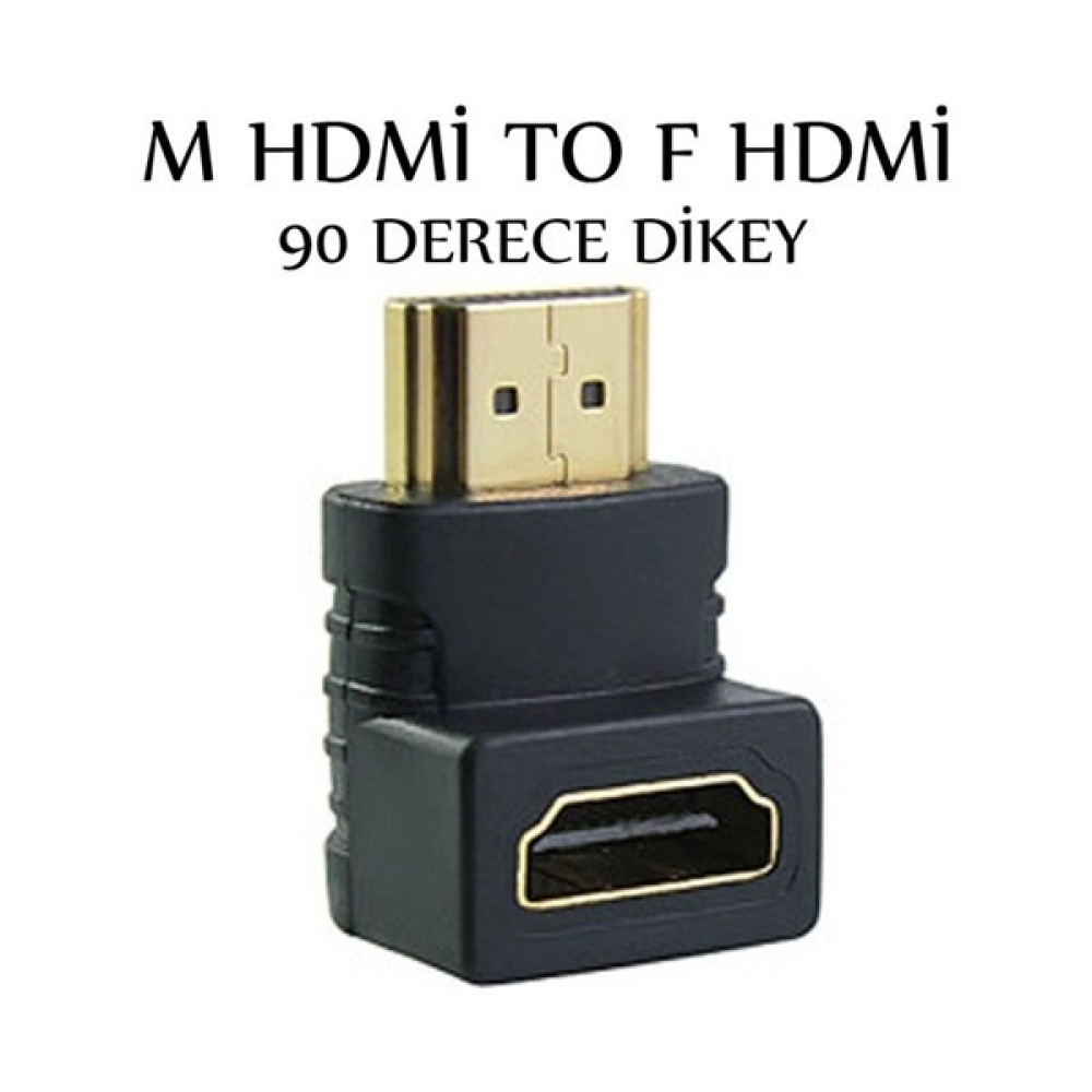 CoverZone M Hdmi To F Hdmi 90 Derece Dikey HDMI Kablo Fiyatı