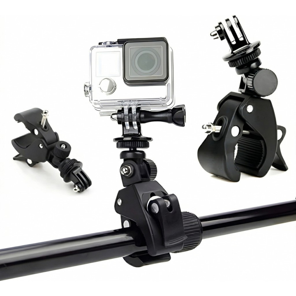CoverZone Universal Aksiyon Kamerası Montaj Kelepçesi 360° Döner Motor, Bisiklet için Dayanıklı Alüminyum DJI,GOPRO,INSTA360 Aksiyon Kamera Aksesuarları Fiyatı
