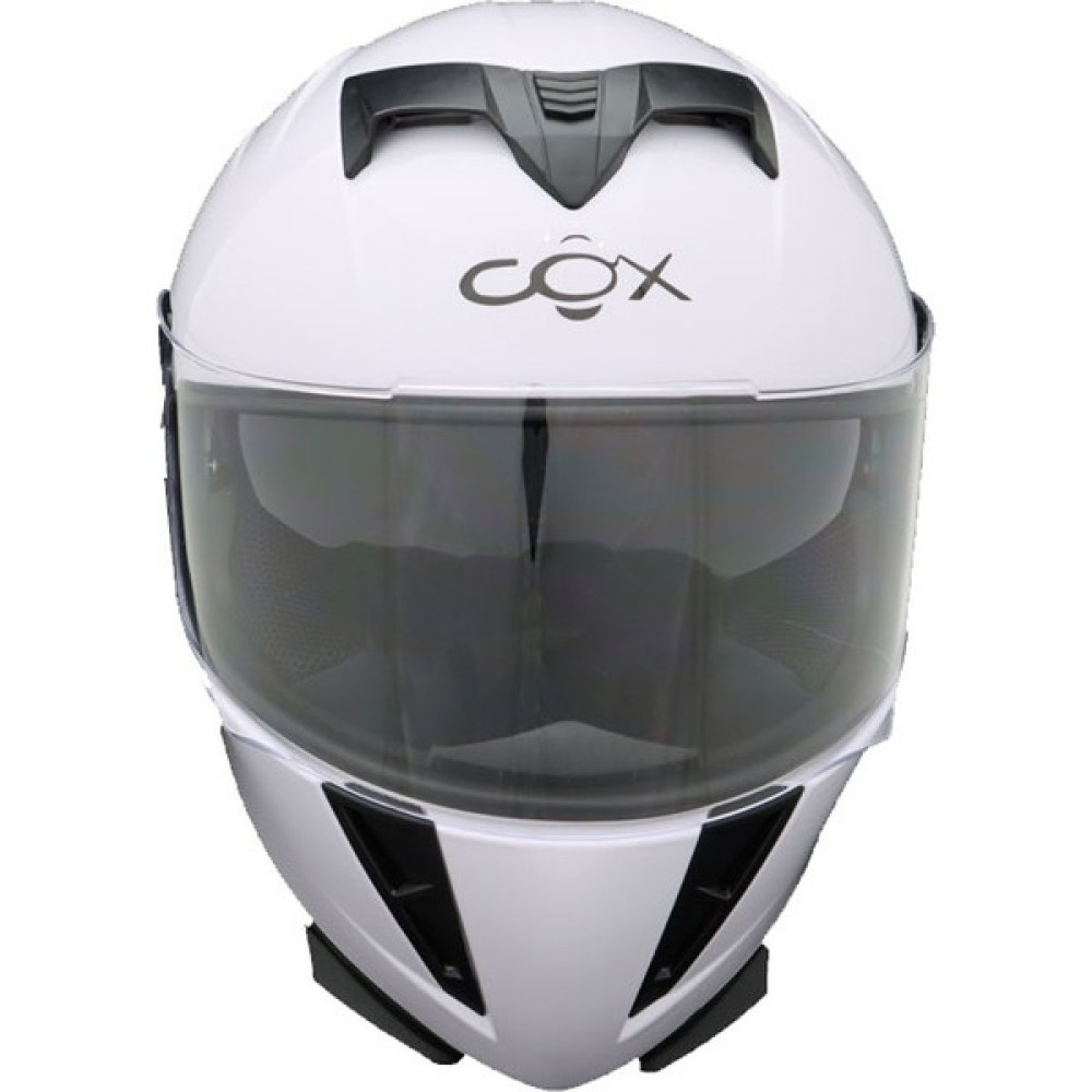 Cox Sr-F Motosiklet Tam Kapalı Gözlüklü Kask Beyaz M Beden Motorsiklet Kaskları Fiyatı
