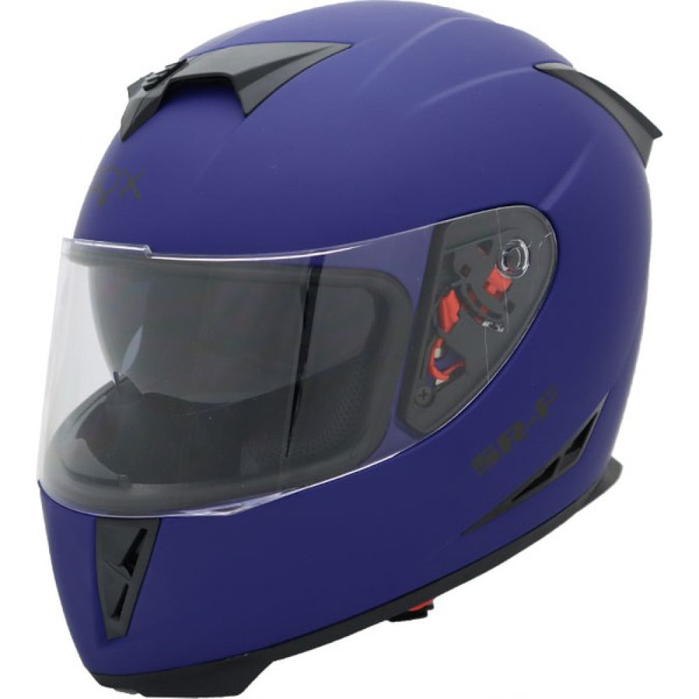 Cox Sr-F Raceway Mat Kask - L - Mavi Motorsiklet Kaskları Fiyatı