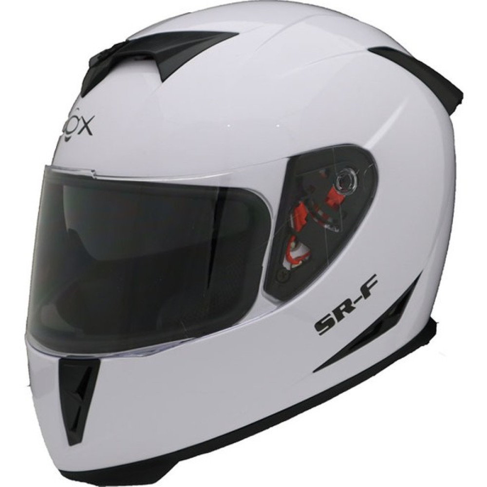 Cox Sr-F Raceway Mat Kask - XXL - Beyaz Motorsiklet Kaskları Fiyatı
