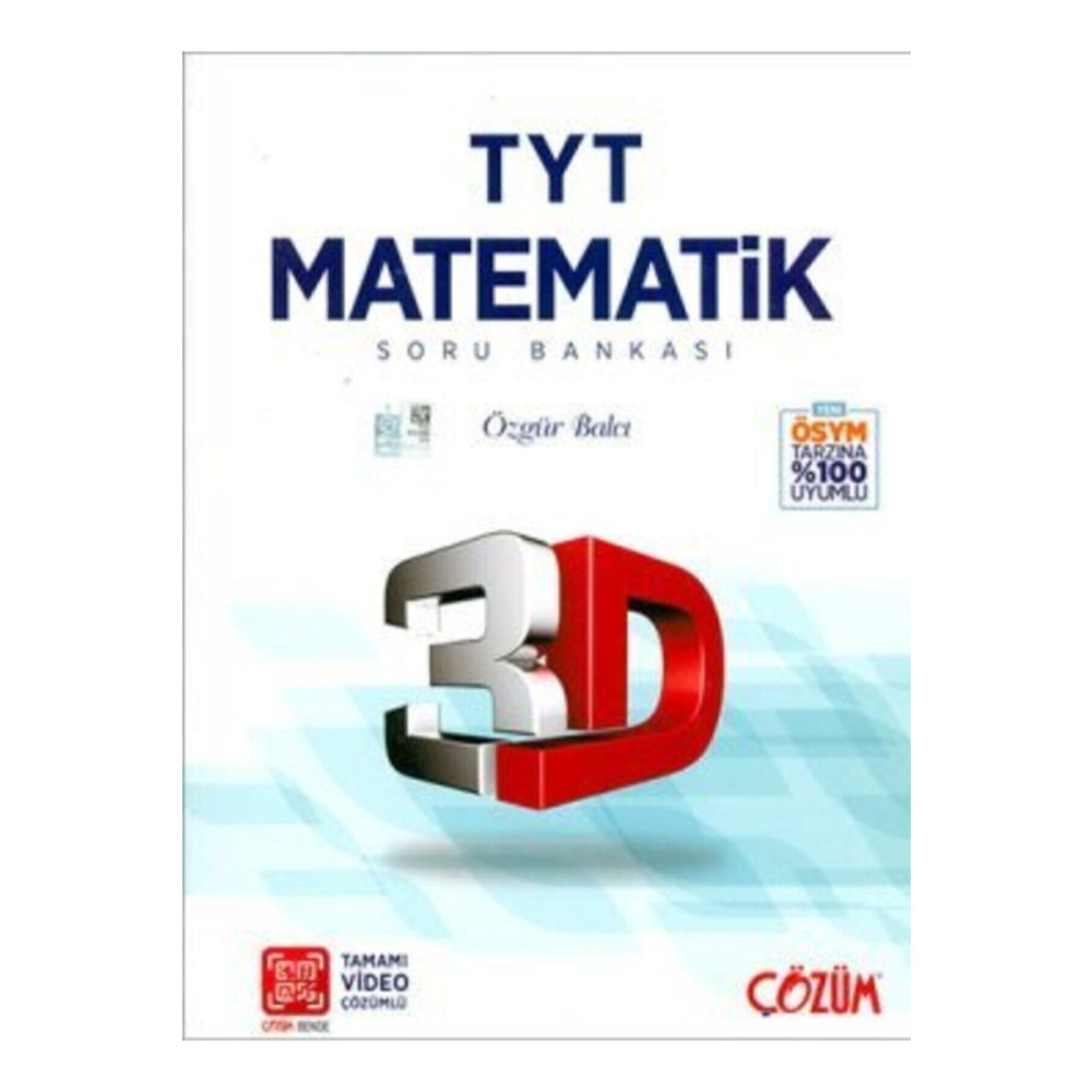 Çözüm 2024 3d Tyt Matematik Soru Bankası Ders Sınav Kitapları Fiyatı