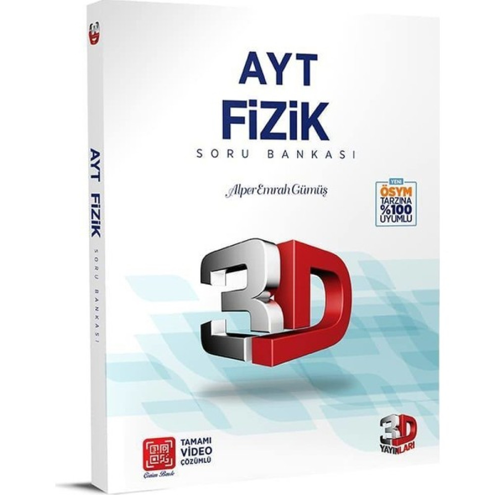Çözüm AYT 3D Fizik Soru Bankası Ders Sınav Kitapları Fiyatı